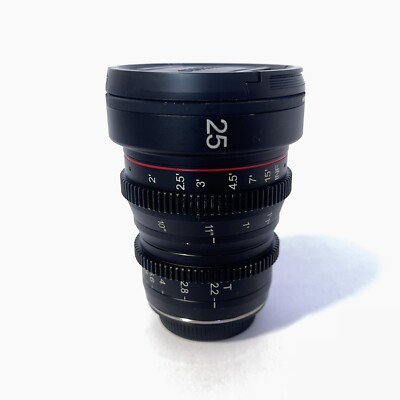 Meike 25mm T2.2 Cinema Lens Xマウント Meike 25mm T2.2 Cinema Lens - Fuji X Mount Cine - Fujifilm FX xt3