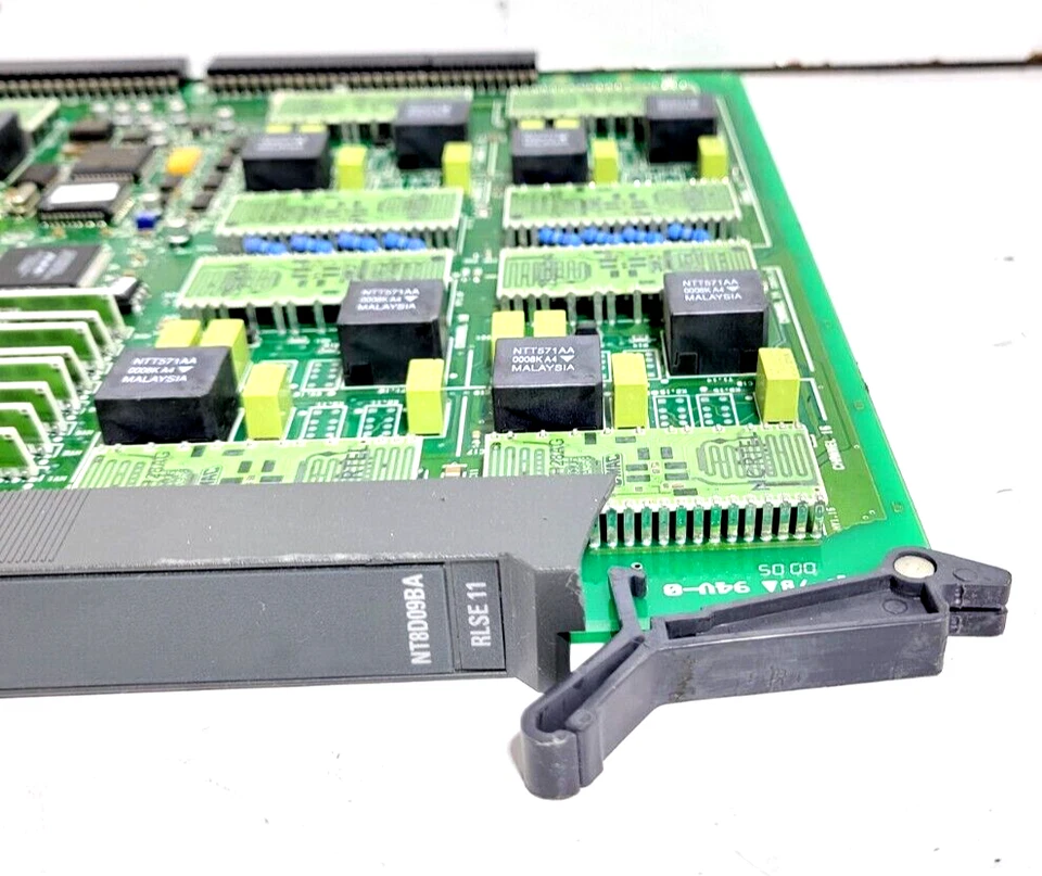 NORTEL NT8D09BA USED ANALOG M/WLC LINE CARD RLSE 11 nntm60g5p2vn - Image 3 of 4