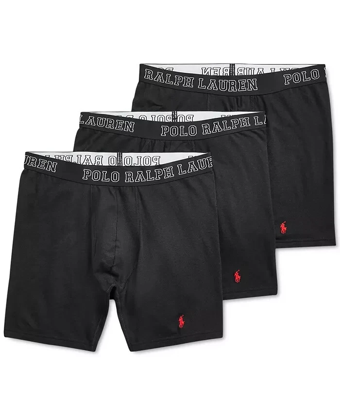 Polo Ralph Lauren L113722 4D-Flex Boxer Brief 3-Pack Men's Size XL