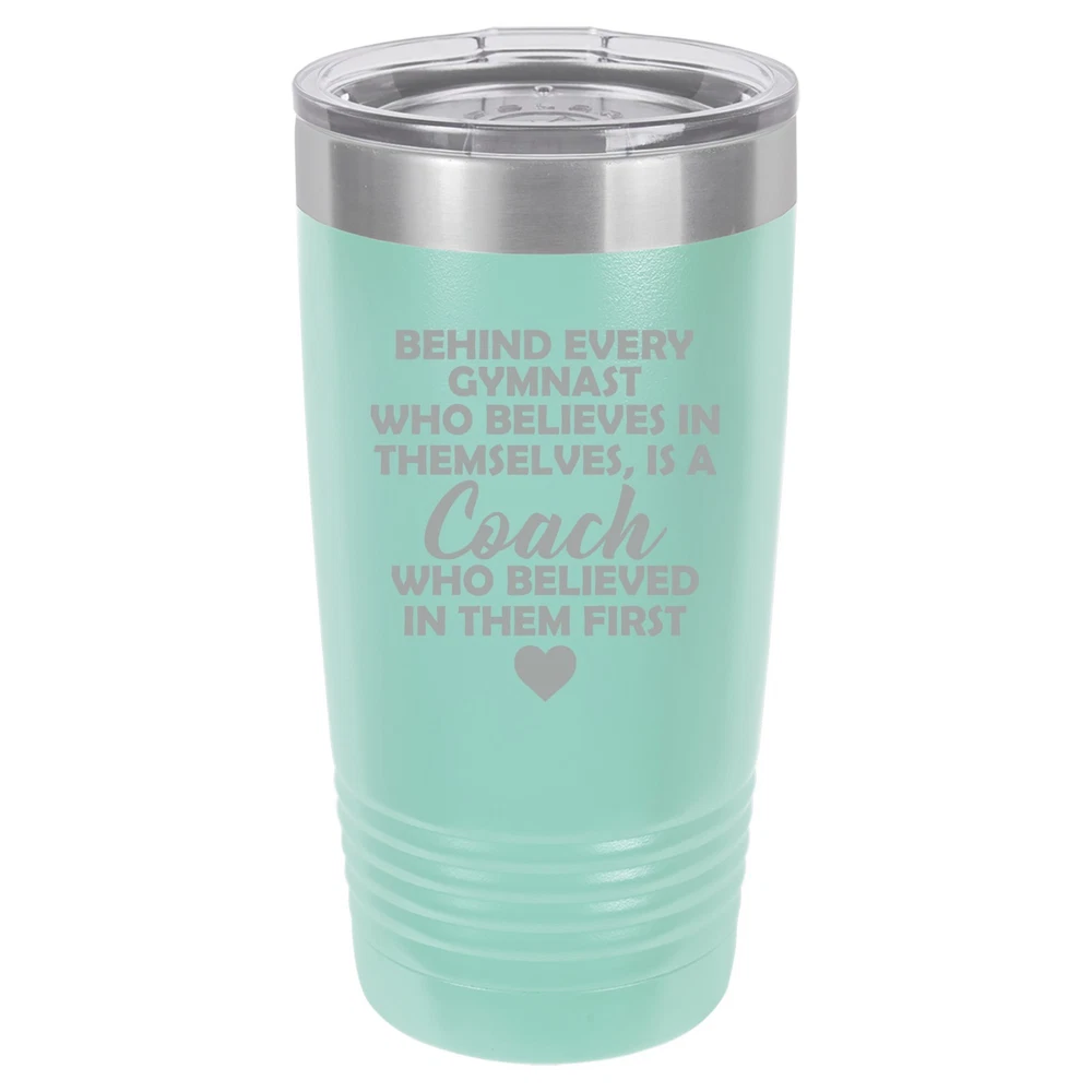 20oz 30oz Vacuum Insulated Travel Mug for Gymnastics Coaches