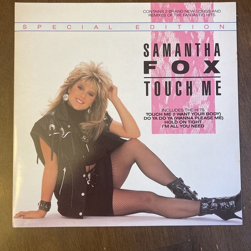 SAMANTHA FOX TOUCH ME 1986 UK PRESS 12" VINYL SPECIAL EDITION GATEFOLD OG SHRINK - Picture 3 of 7