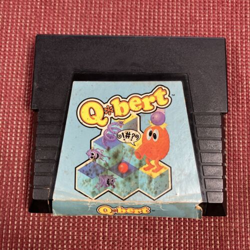 Q*bert Atari 5200 1983 solo cartuccia - Foto 1 di 2