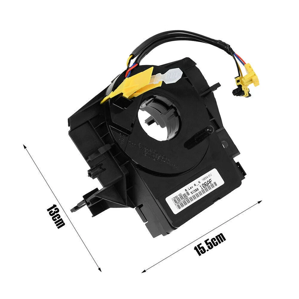 Steering Wheel Clock Spring with Angle Sensor for Jeep Chrysler Dodge 5156106AF - Image 3 of 4