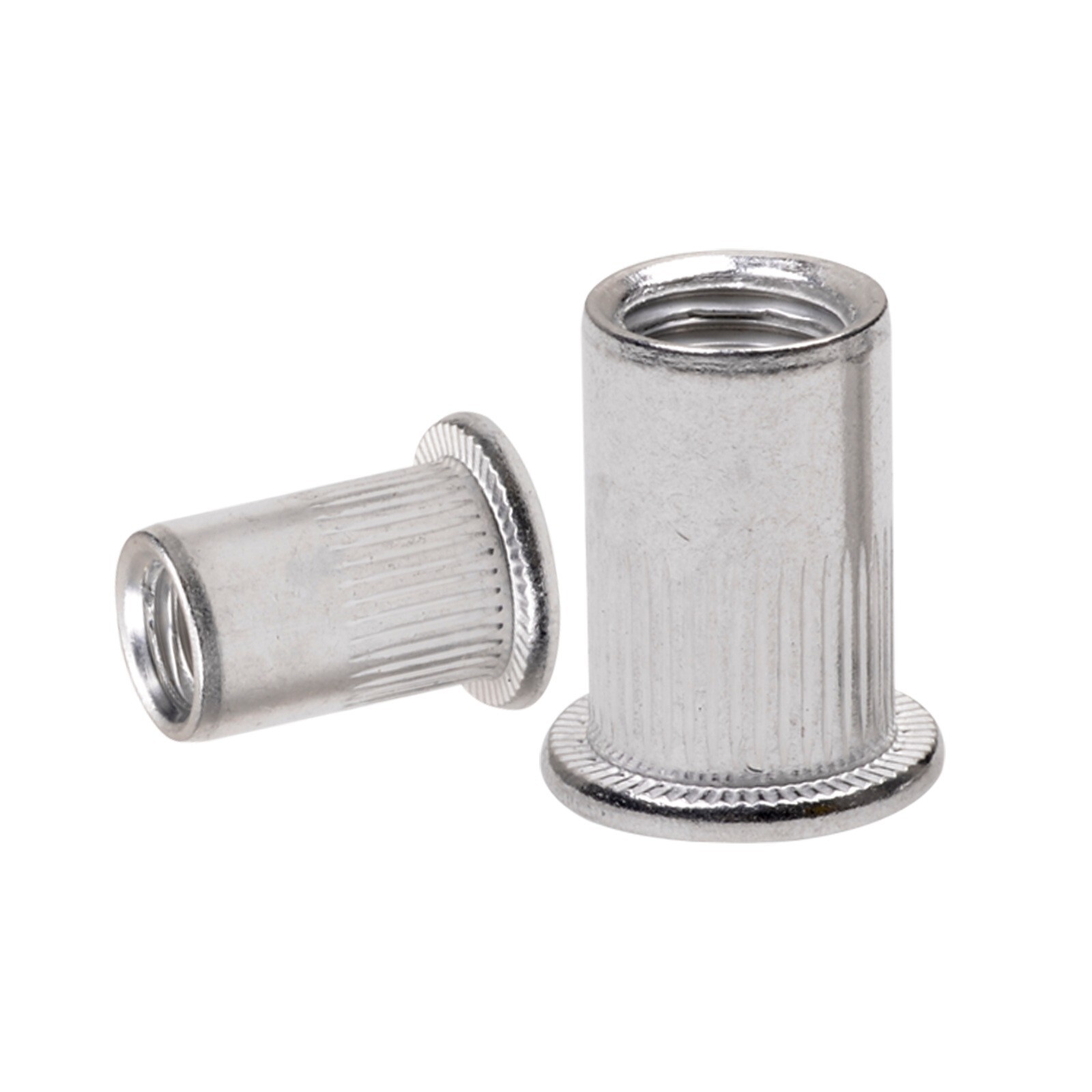 160X M5 Rivet Nut Bolt Aluminum Rivets Tool Flange Blind Nutserts Flat