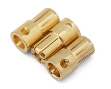 Samix SAMBP65-003M 6.5mm High Current Bullet Plug Connectors 3 Male