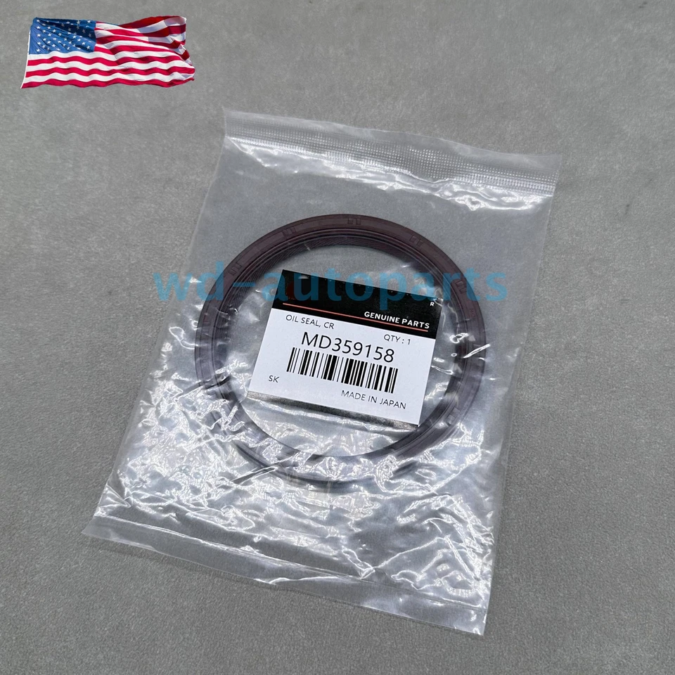 New NEW REAR MAIN CRANKSHAFT SEAL FOR MITSUBISHI MD359158 - Imagem 4 de 4