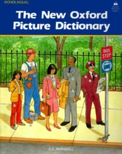 The New Oxford Picture Dictionary (Monolingual English Edition) - GOOD