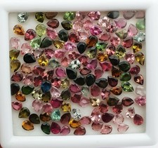 Natural Multi Tourmaline Pear Cut Loose Gemstone Lot 50 Pcs 4 5 MM 13 CT