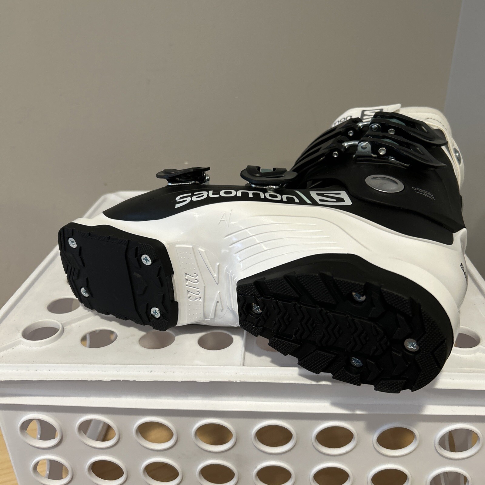 Salomon Stivali da sci donna X ACC 60 W Wi nuovi taglia MP 23 23.5 #B214