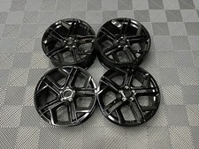 19” 2024 VW York Style Alloy Wheels Gloss Black VW Tiguan Golf MK6 MK7 MK8 5x112