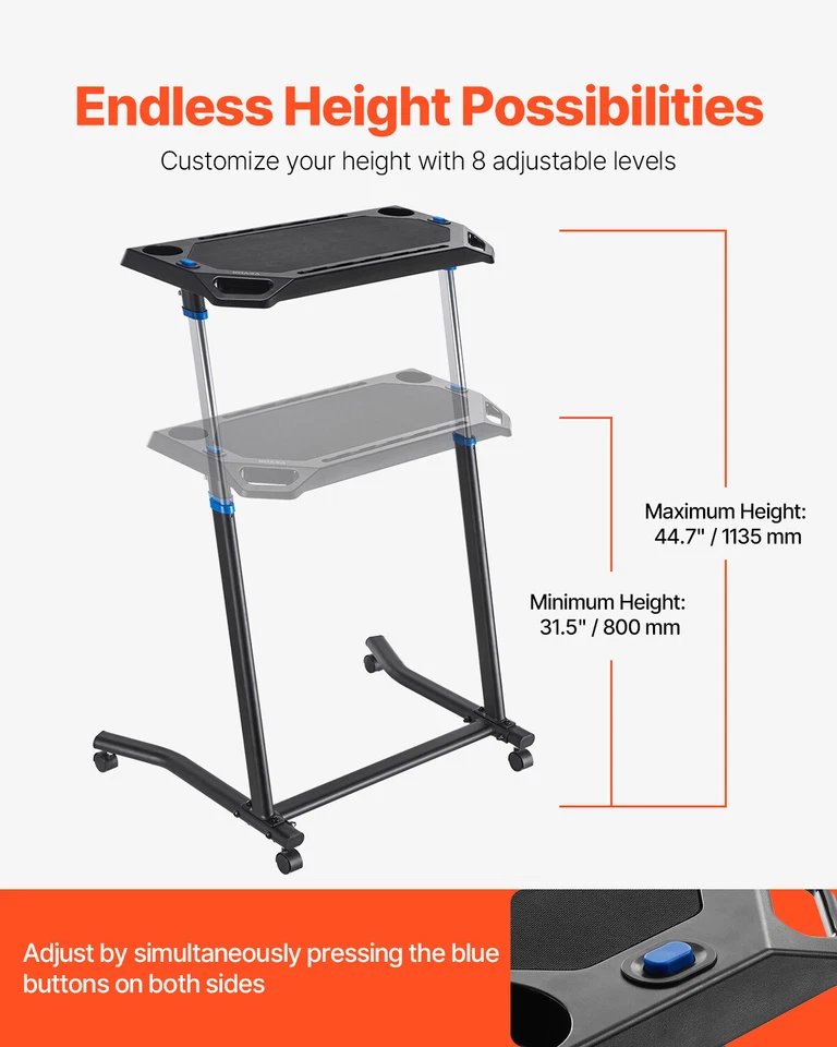 Складной велосипедный тренажер фитнес-стол мобильная велосипедная рабочая станция с запираемым колесом - Изображение 4 из 4