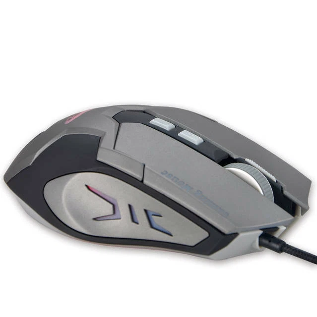 iMicro Cobra IM-COBZ2 USB Wired Optical Mouse (Black&Space Gray) - Image 3 of 4