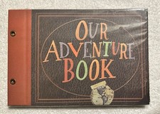 Our Adventure Book Pixar Up Movie Photo Album Scrapbook NIP