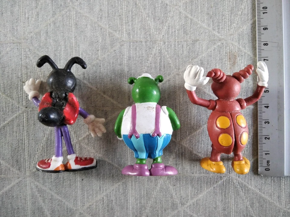 Figurine PVC vintage dessin animé FERDY la fourmi - 1986 - SCHLEICH - série de 3 - Photo 2/3