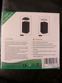 Powerful Cooling Fan for Xbox Series X - Colorful Light Strip - USB Ports