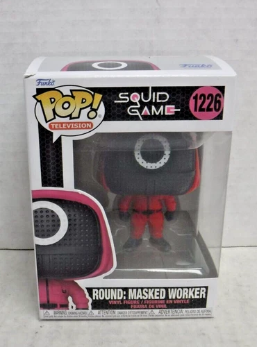 Funko Pop! Masked Worker Squid Game Television #1226 Vinyl Figure 050824AST5