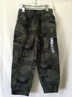 NWT Oshkosh Boys Pull on Pants Jogger Jersey Lined Green Camo Toddler U pick