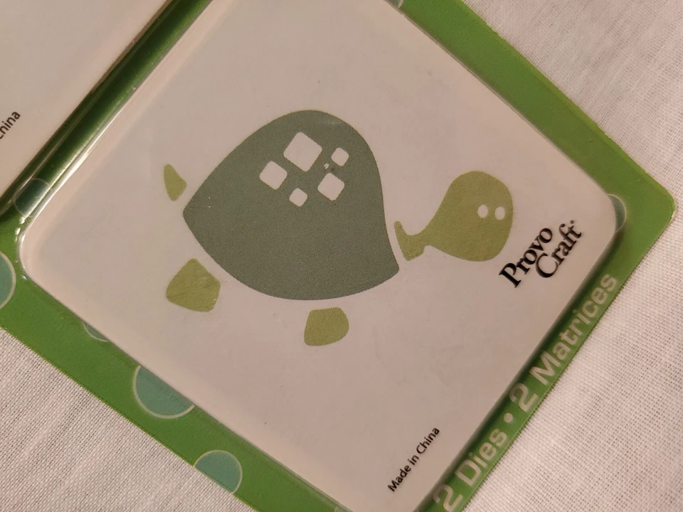 Cuttlebug Cuddlekids Die Cuts Shellie-Turtle Provo Craft - Image 4 of 4