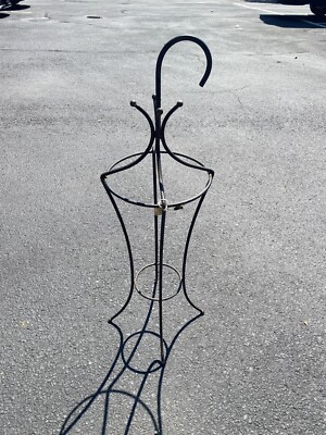 Vintage Umbrella Shaped Umbrella Stand Mid Century Classic Brass Ends ...