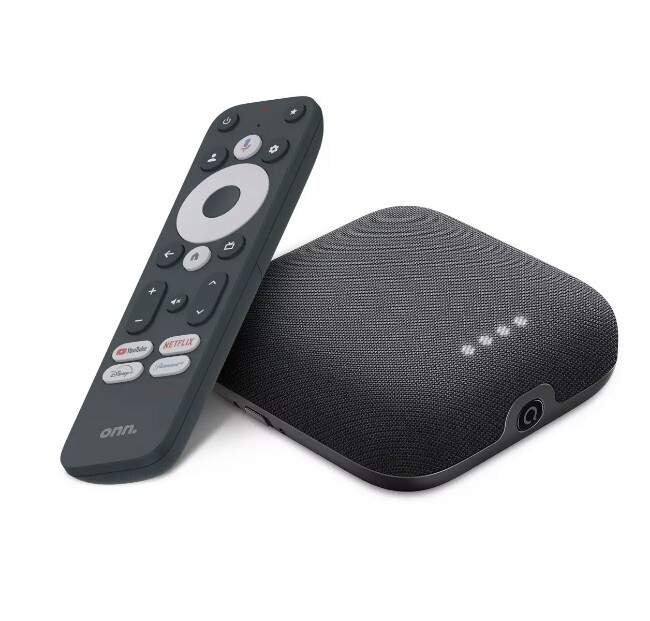 onn. 100135769 Google TV 4K Pro Streaming Device for sale online eBay