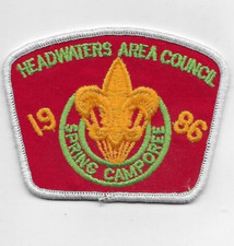 1986 Headwaters Area Council Spring Camporee Patch