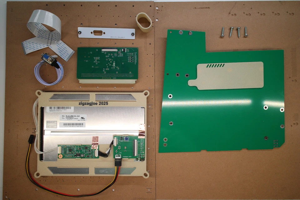Macintosh SE/30 Color LCD Retrofit kit with 16-bit 30Video PDS card! - Image 3 of 4