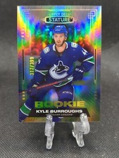 2021-22 Upper Deck Stature RC Rookie Kyle Burroughs /399 Vancouver Canucks #196