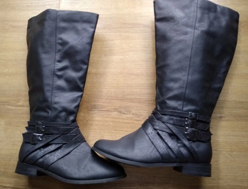 Evans Essence Ladies Black Knee Zip 