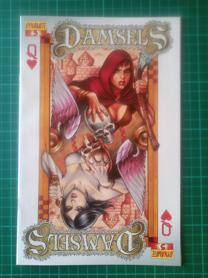 DAMSELS #5 COVER A (2012 Series) , Linsner Cover , Dynamite , Near Mint WP