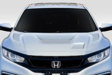 16-21 For Honda Civic Time Attack Duraflex Body Kit- Hood 117489