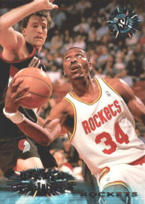 HAKEEM OLAJUWON 1995/96 95/96 TOPPS STADIUM CLUB AF2723