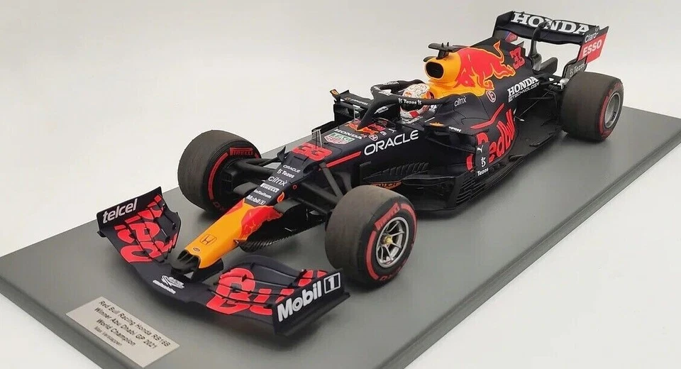 SPARK 1/12 F1 MODELLINO AUTO RED BULL HONDA RB16B MAX VERSTAPPEN ABU DHABI 2021 - Immagine 2 di 4