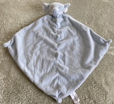 Angel Dear Light Blue Boys Elephant Fleece Lovey Security Blanket