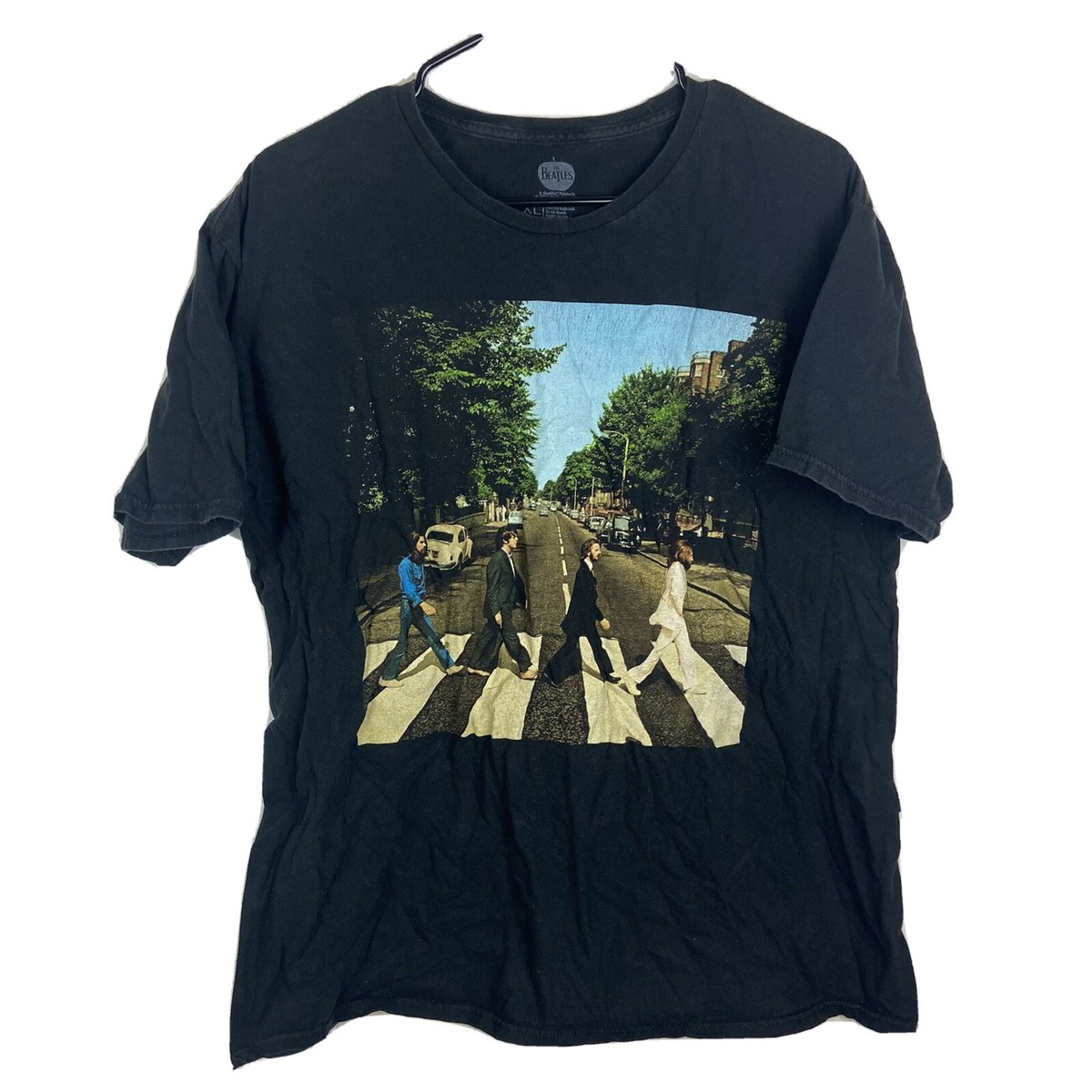 The Beatles “ABBEY ROAD” ヴィンテージT ブラック XL The Beatles Abbey Road Album Cover T Shirt Tee Black Mens Size XL