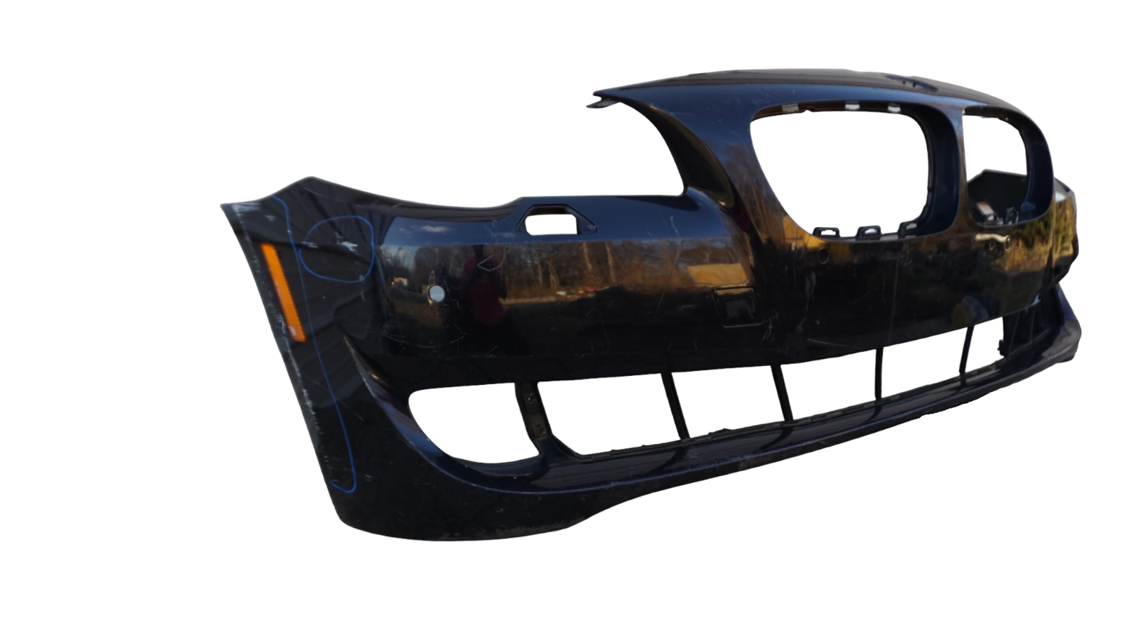 2011-2013 BMW 5 SERIES (SD) FRONT BUMPER COVER PRIMED OEM 