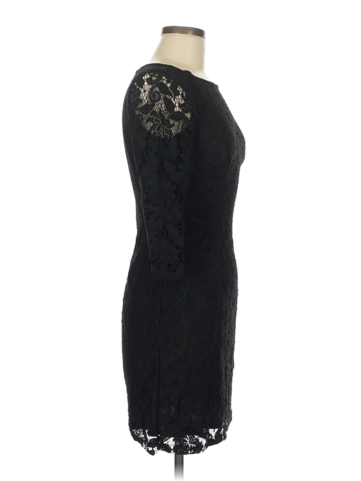 Zara TRF Women Black Cocktail Dress M thumbnail 3