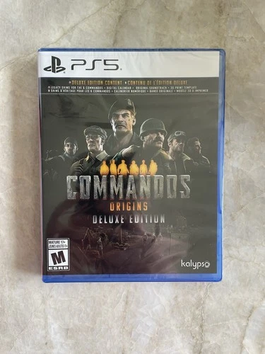 Commandos Origins Deluxe Edition PS5 Brand New Sealed Game PlayStation 5