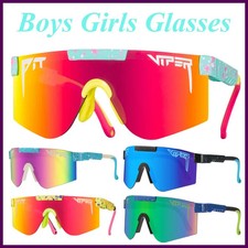 Boys Girls Pit Viper Sunglasses Young Men Women Youth Baseball Kids Sun Glasses