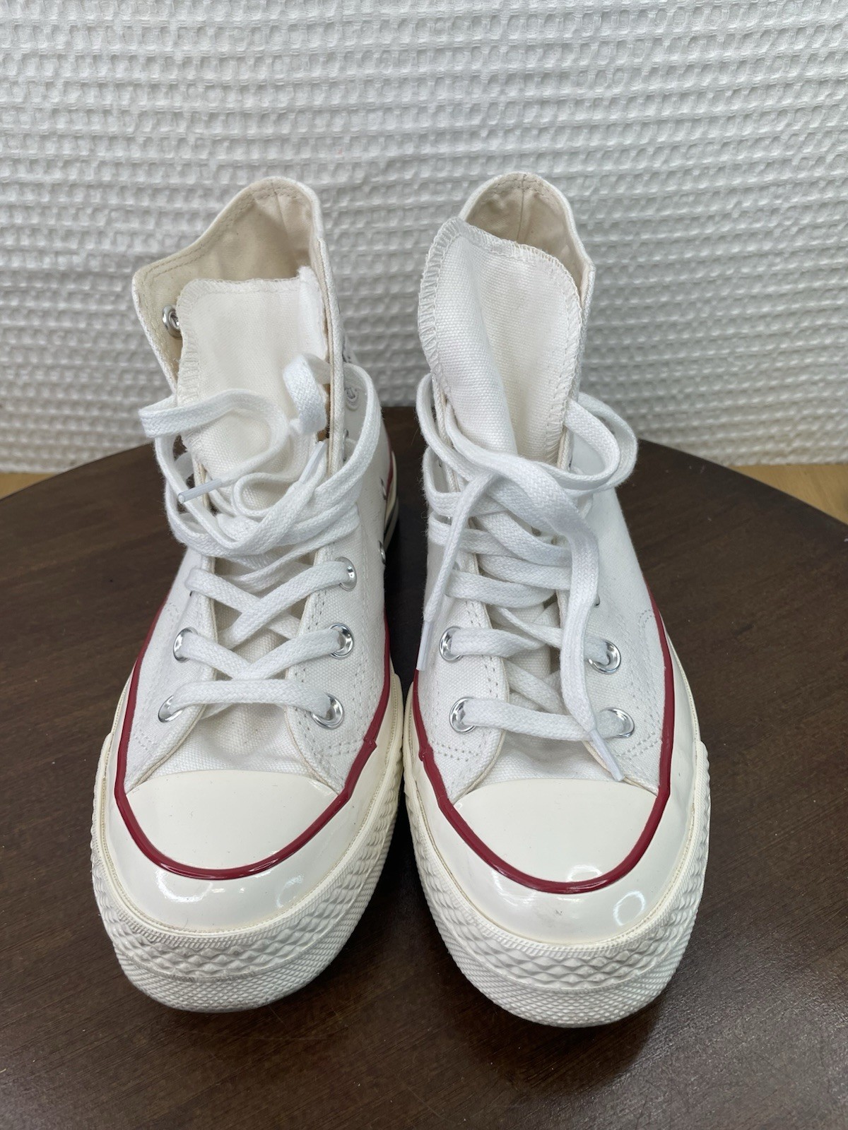 SAOLA Converse Chuck Taylor All Star bianche granato gret 162056C uomo taglia 6 donna 8