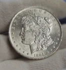 1884 O US Morgan Dollar $1 Nice AU