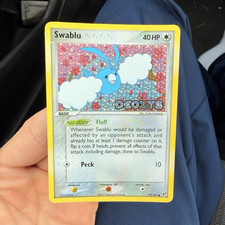 Pokemon Swablu EX Deoxys Reverse Holo Common 79/107 EN 2005 on eBay
