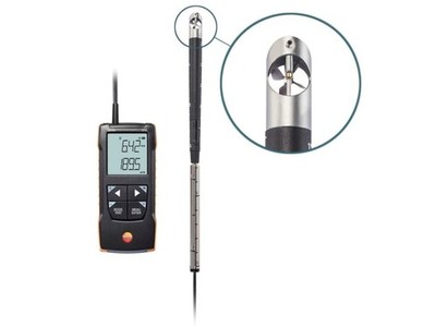 Testo 416 - Digital 0.63 Inch Vane Anemometer with App Connection (Part # 0563