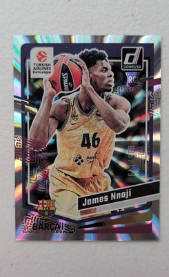 2023-24 Panini Donruss EuroLeague - James Nnaji #137 Holo Laser /149 (RC)