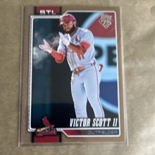 Topps 2026 Series 1 Victor Scott II St. Louis Cardinals Baseball #221