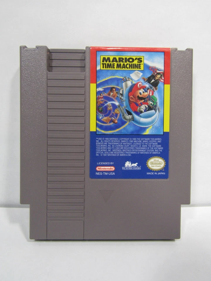 NES Mario's Time Machine (Not Packaged, Cartridge Only) - Image 2 of 4