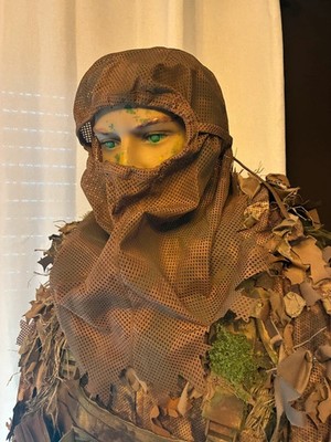 Balaclava (Prone Base Layer A) Ghillie Oakmaster