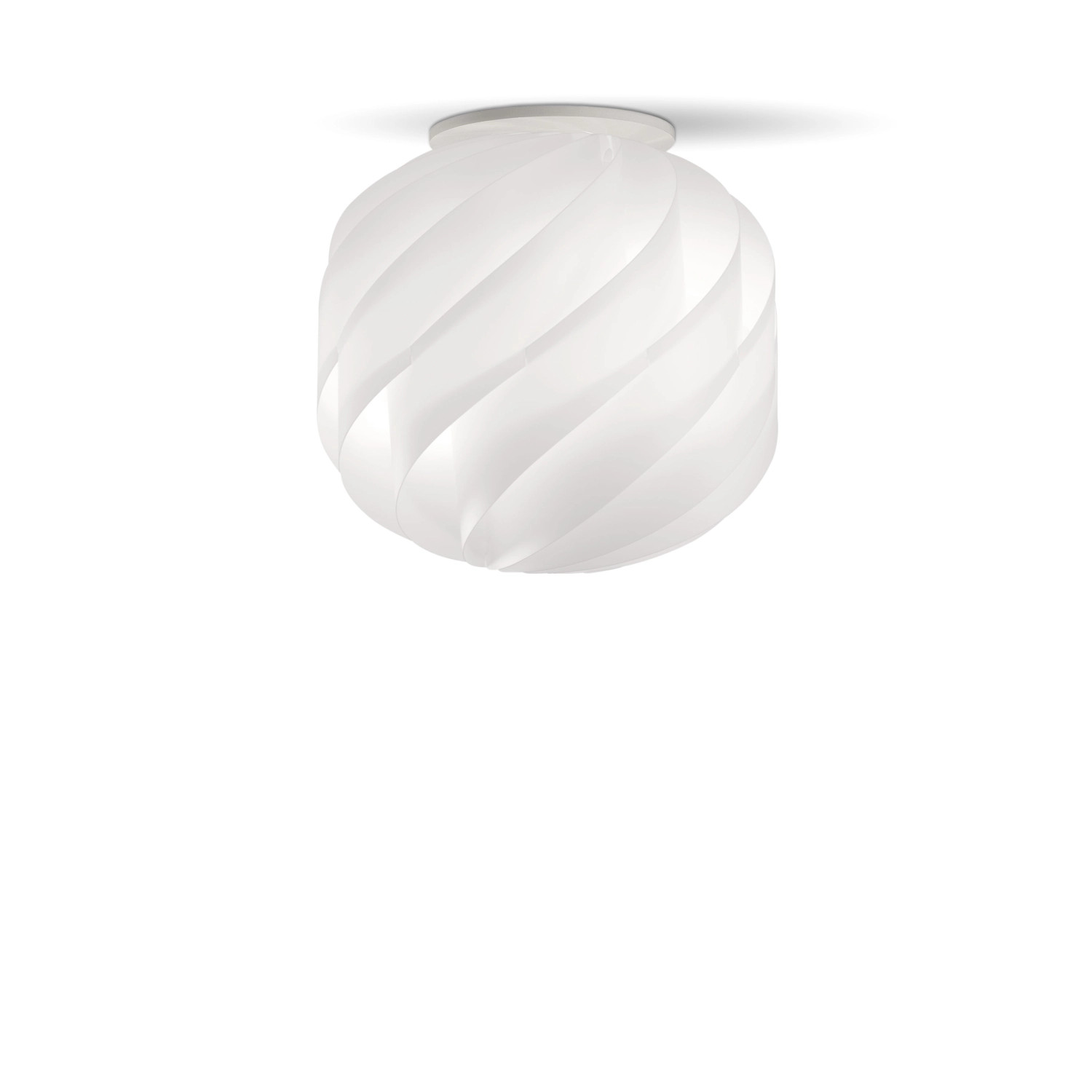 Plafoniera Globe Polilux Bianco D40 - Design Contemporaneo Linea Zero