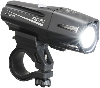 Cygolite Metro Plus 680 Lumen USB-C Bike Light with Wide Beam, Day & Night
