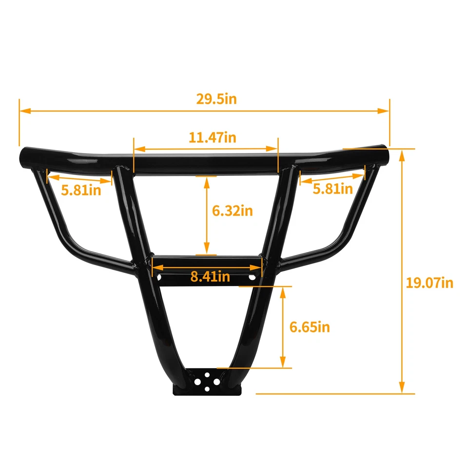 Protector de parachoques delantero para Polaris RZR XP 1000 / 4 1000 2022-2023 Foto 2 de 4