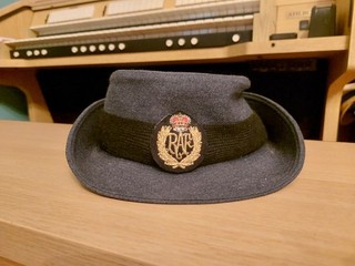 England Armee RAF Flieger Mütze Kappe Schirmmütze Uniform